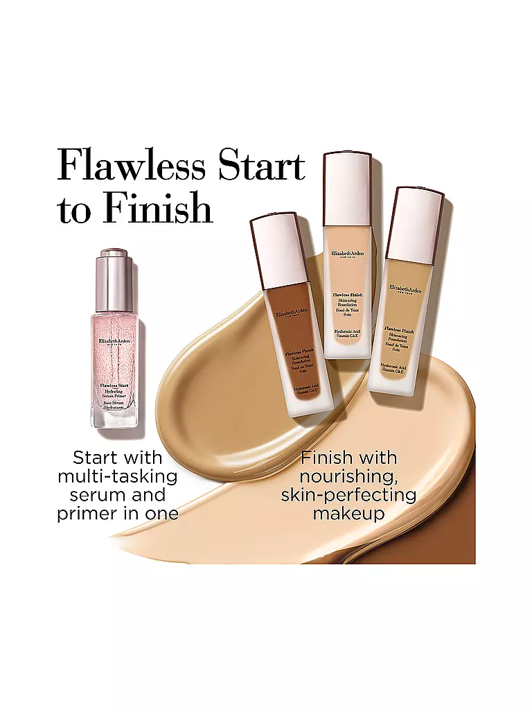 ELIZABETH ARDEN Flawless Finish Liquid Foundation 30ml (320N) hellbraun