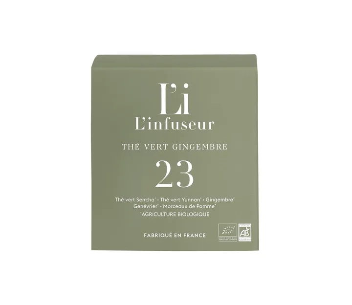 L'infuseur Thé Vert Gingembre n°23 - 15 sachets