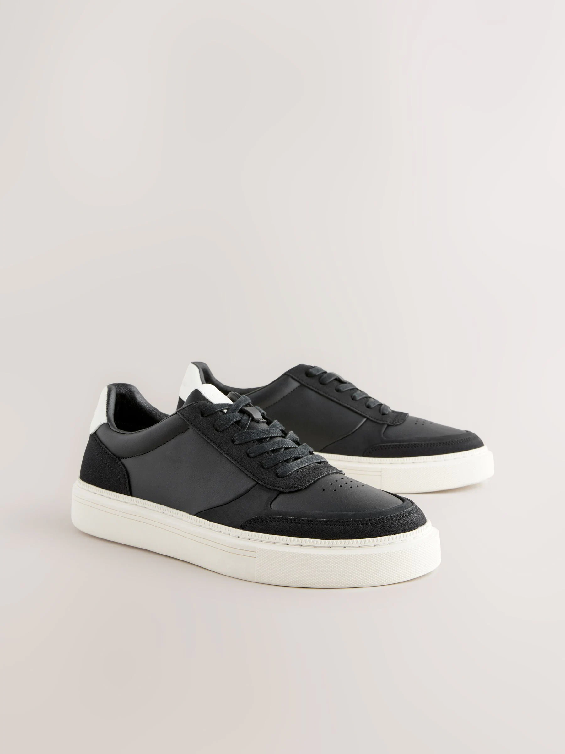 Zwart - Sneakers met dikke zool