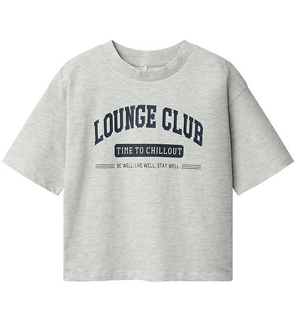 Name It T-Shirt - NkfBekaren - Light Grey Melange