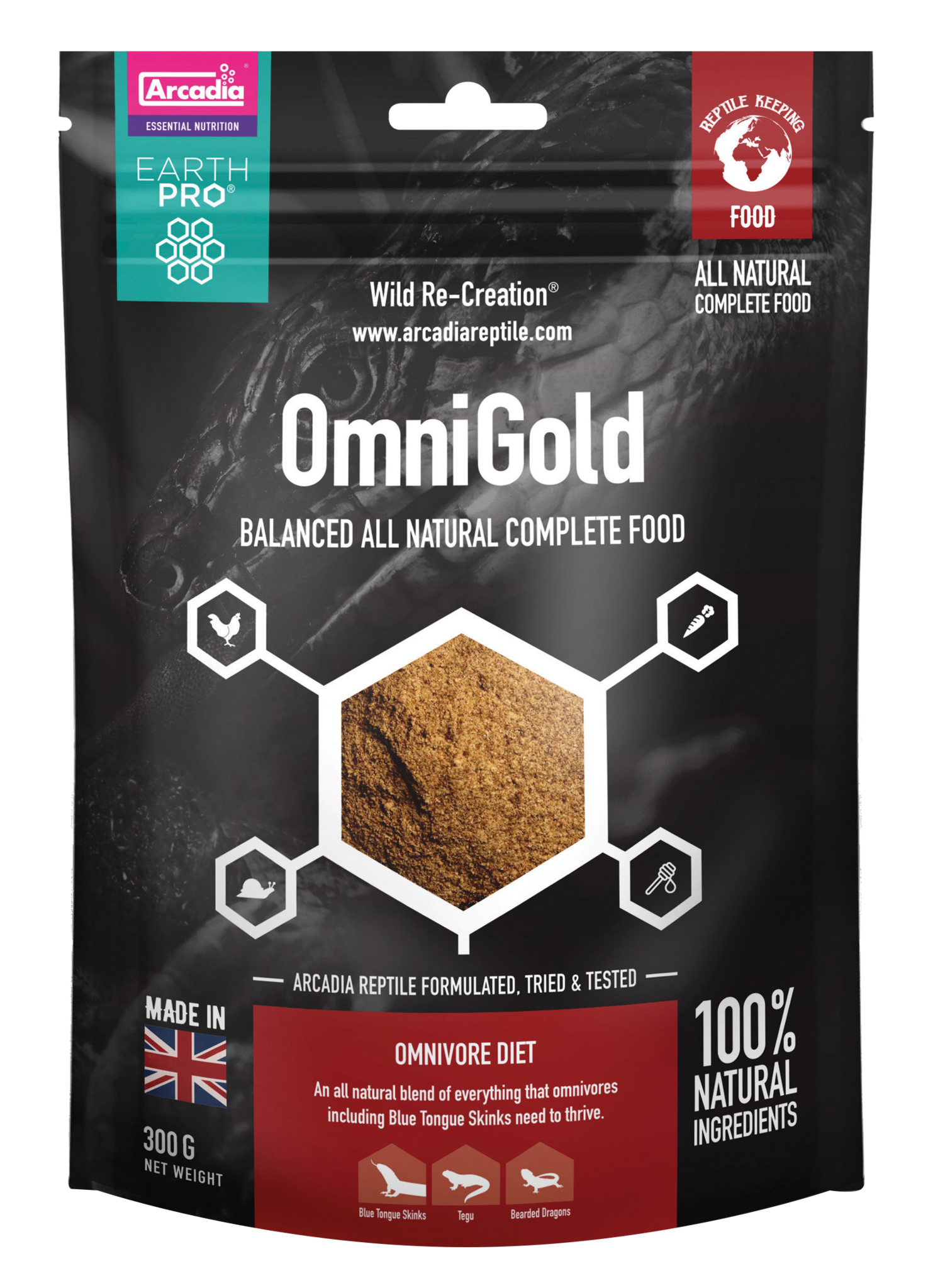 Arcadia Earth Pro Omni Gold 300g