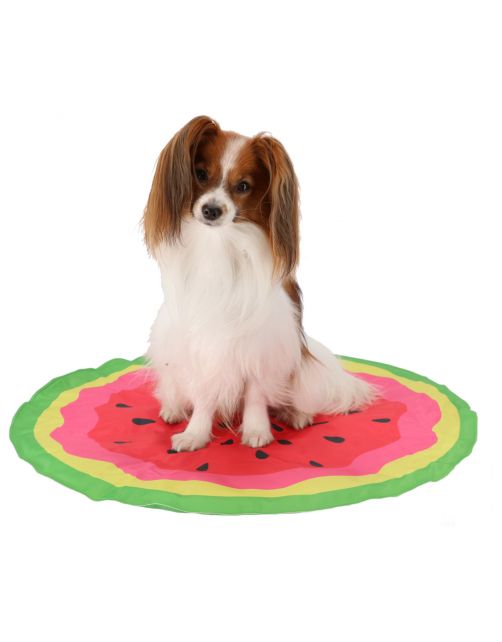Adori Koelmat Watermeloen - Hondenverkoeling - 60x60 cm Rood Groen