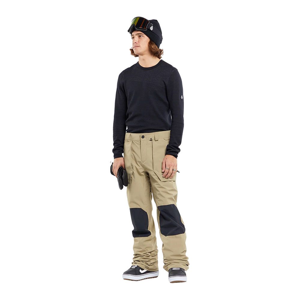 Volcom ROAN - Pantalon ski Homme dark khaki