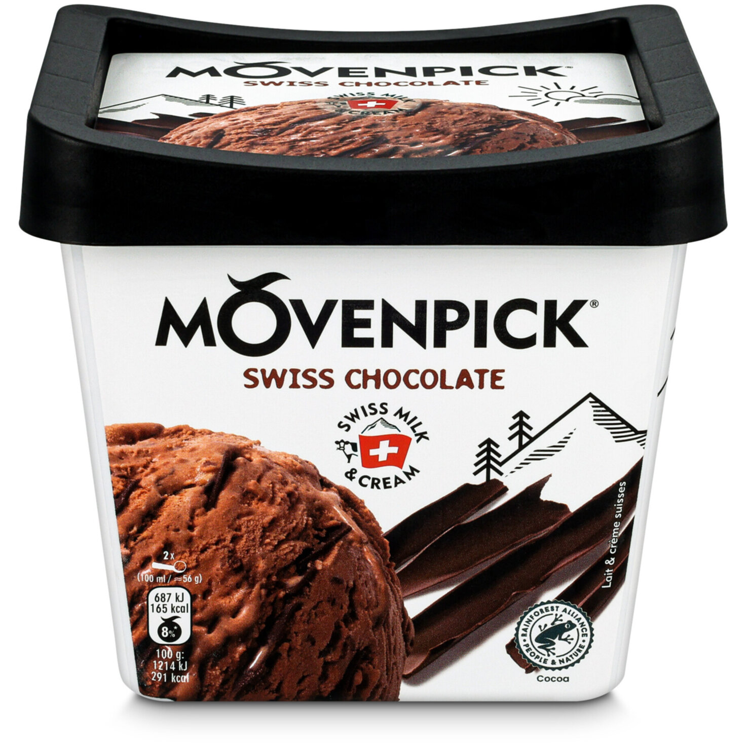 Mövenpick Schweizer Schokolade
