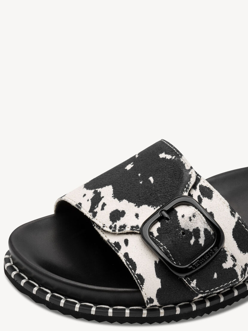 Leren Slipper - zwart