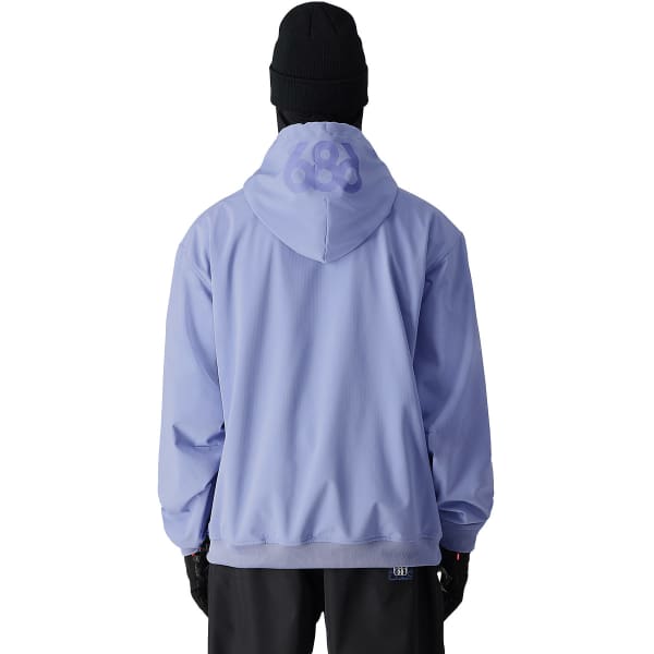 Veste snowboard 686 MENS WATERPROOF TEAM HOODY PURPLE IMPRESSION