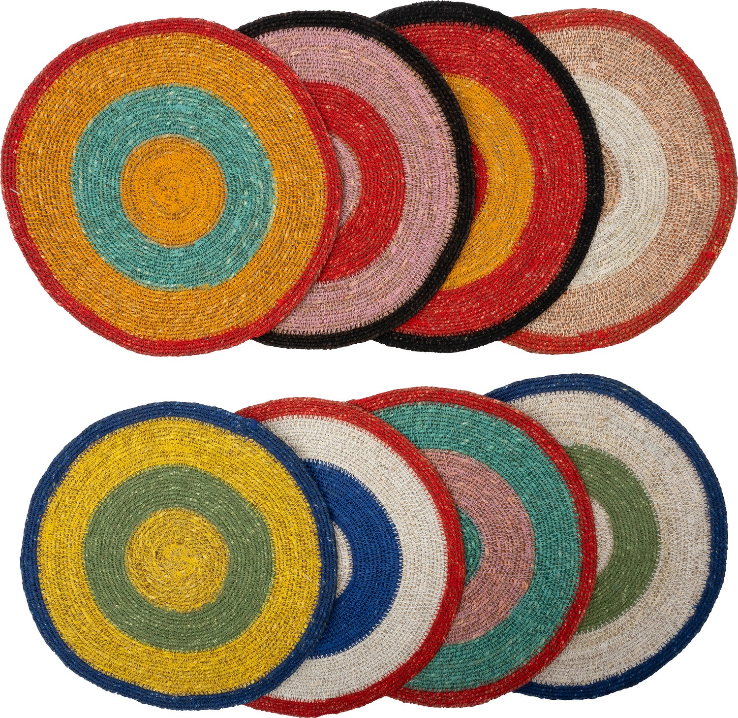 Intratuin placemat Elke groen / rood D 30 cm