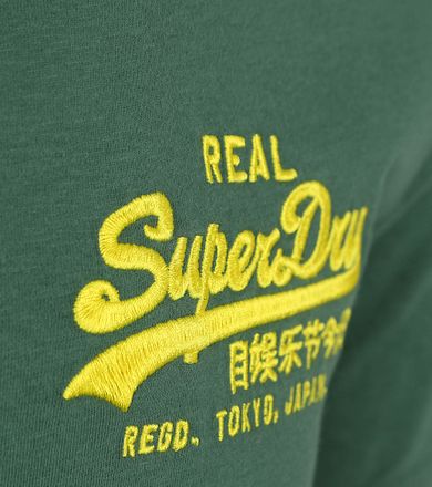 Superdry Tee Relaxed Groen M1012099A-9SG kopen