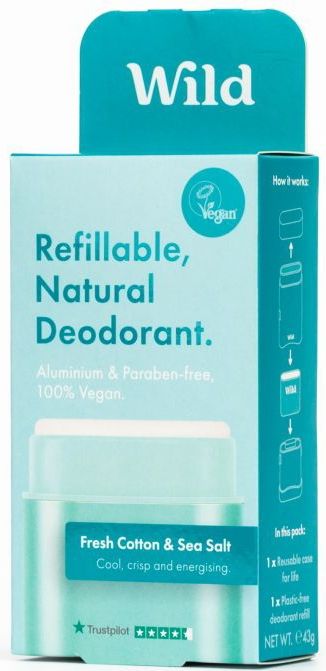 Wild Fresh Cotton & Sea Salt - Deo Stick - 40 g - Unisex