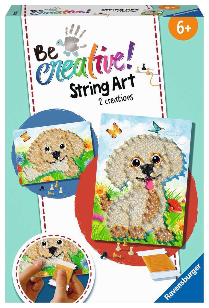 Ravensburger Spiel String Art Hunde