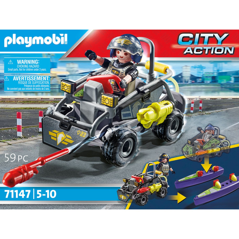 Køb Playmobil® Tactical Unit Multi-Terrain Quad