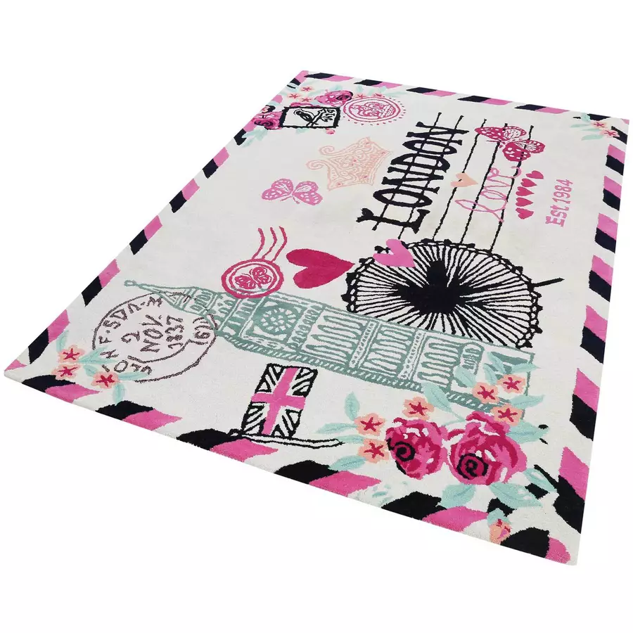 Accessorize Kurzflorteppich Metropolis beige