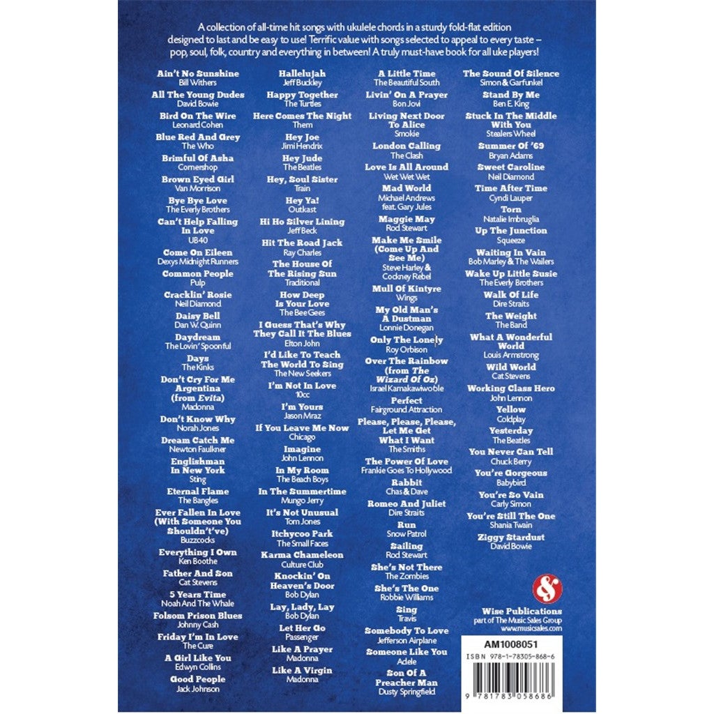 Hal Leonard 101 hits for ukulele (Blue book) songboek voor ukelele