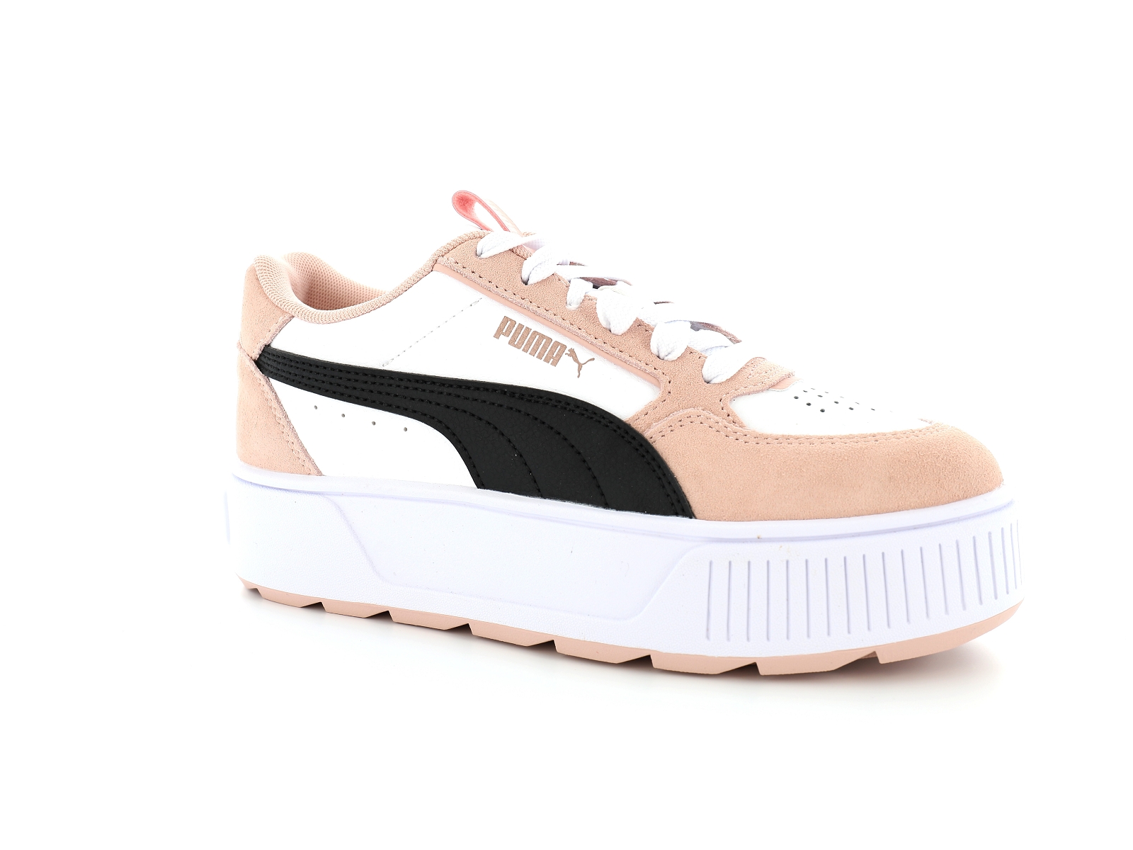 Puma-395100 Matières combinées Blanc Noir