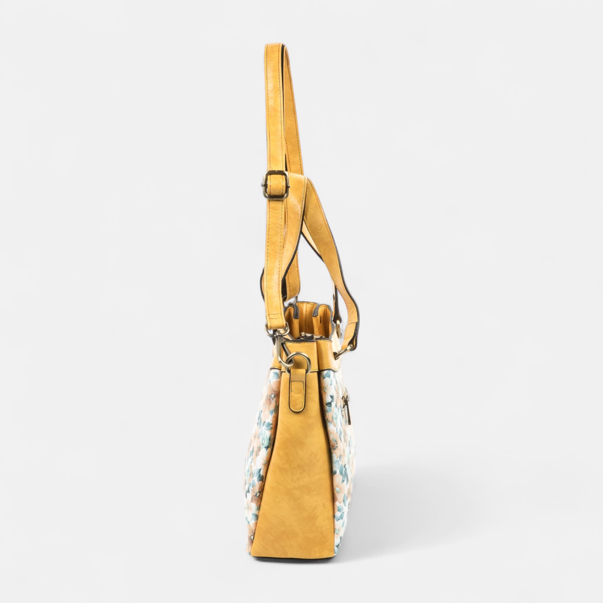 Sac de shopping jaune