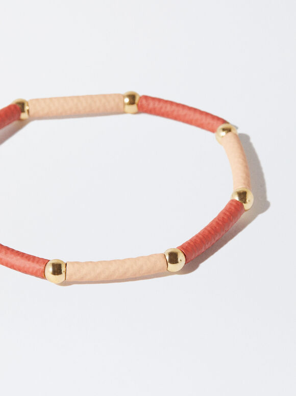Pulseira elástica multicolorida - Multicolorida