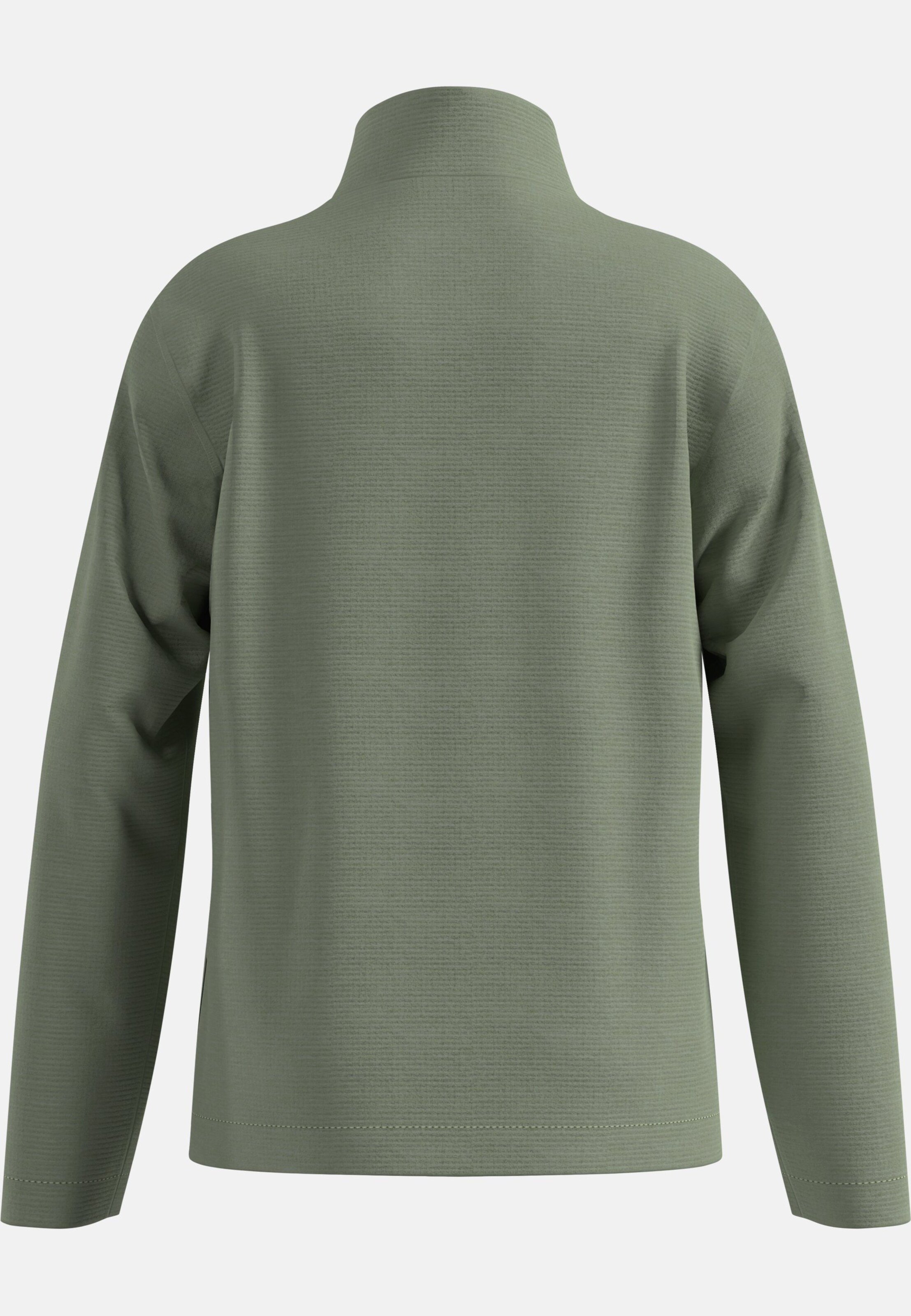 Essentials Multisport Mid Layer für Kinder aus Grid-Fleece mit Halbreissverschluss in shadow melange