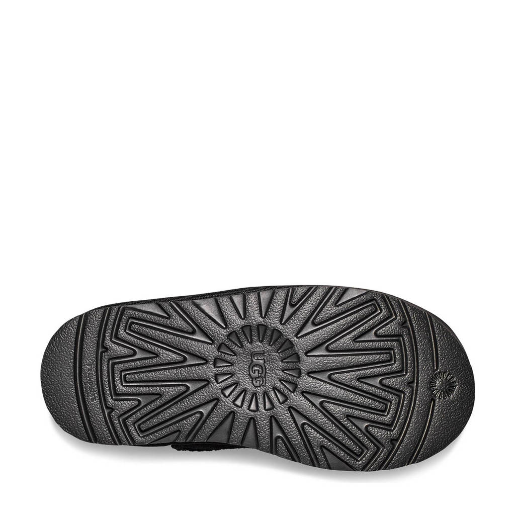 UGG Classic Mini Platformsuède enkelboots zwart