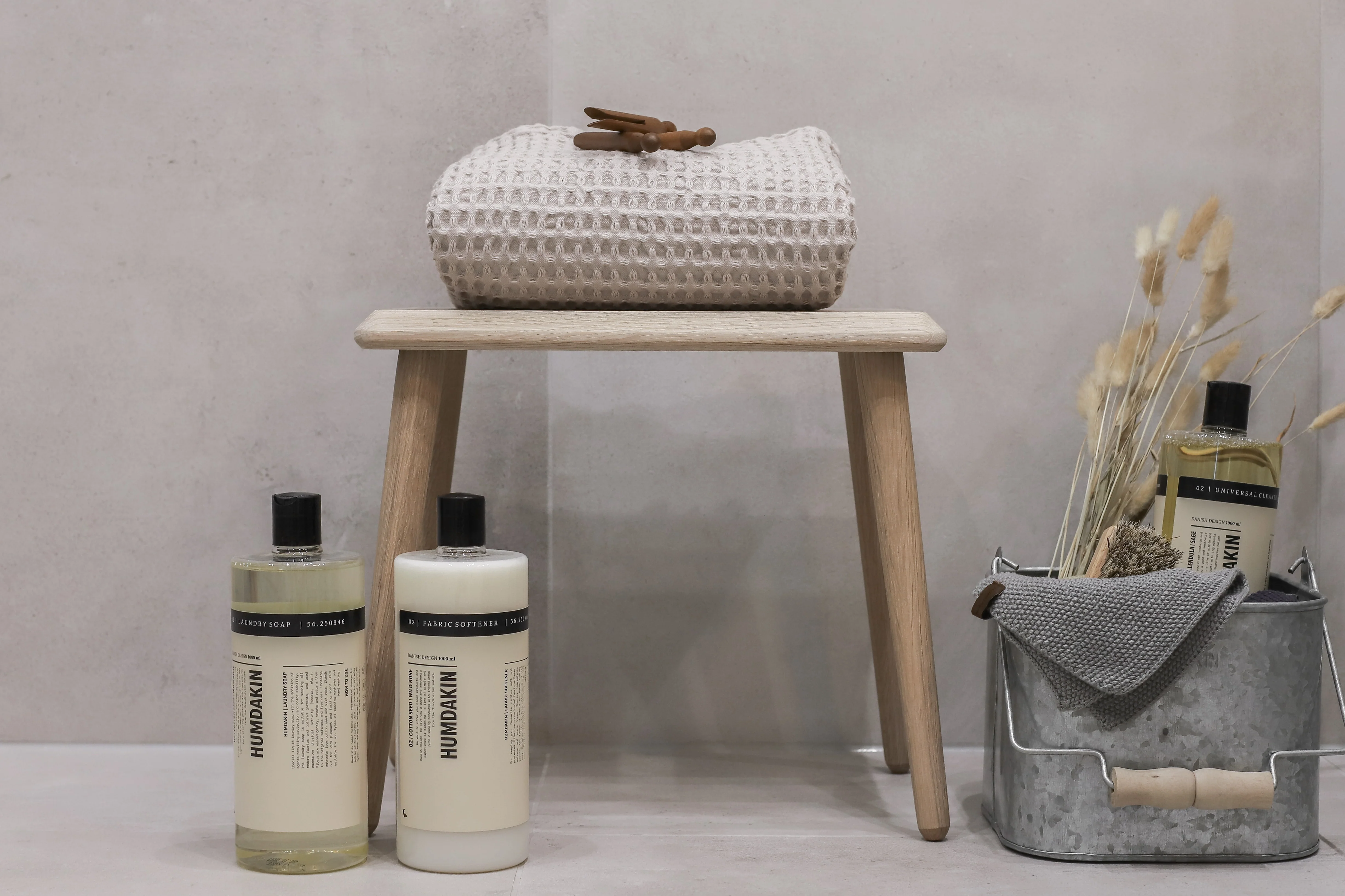 Humdakin  Vaskemiddel cotton seed & wild rose - 1000ml.
