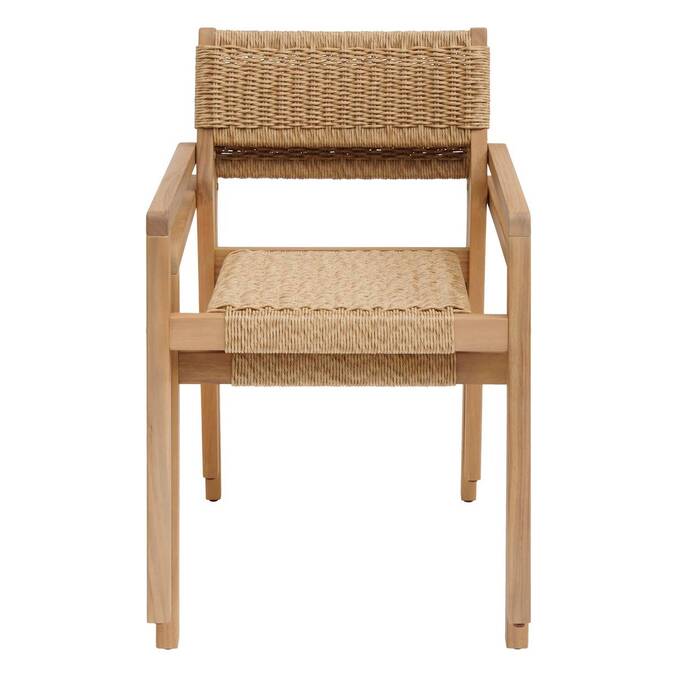 Lot de 2 fauteuils TEMEIRA Acacia