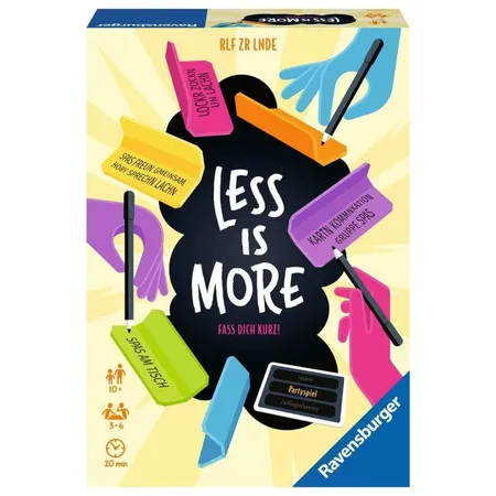 Ravensburger Less is More – Fass’ dich kurz, denn weniger ist mehr!