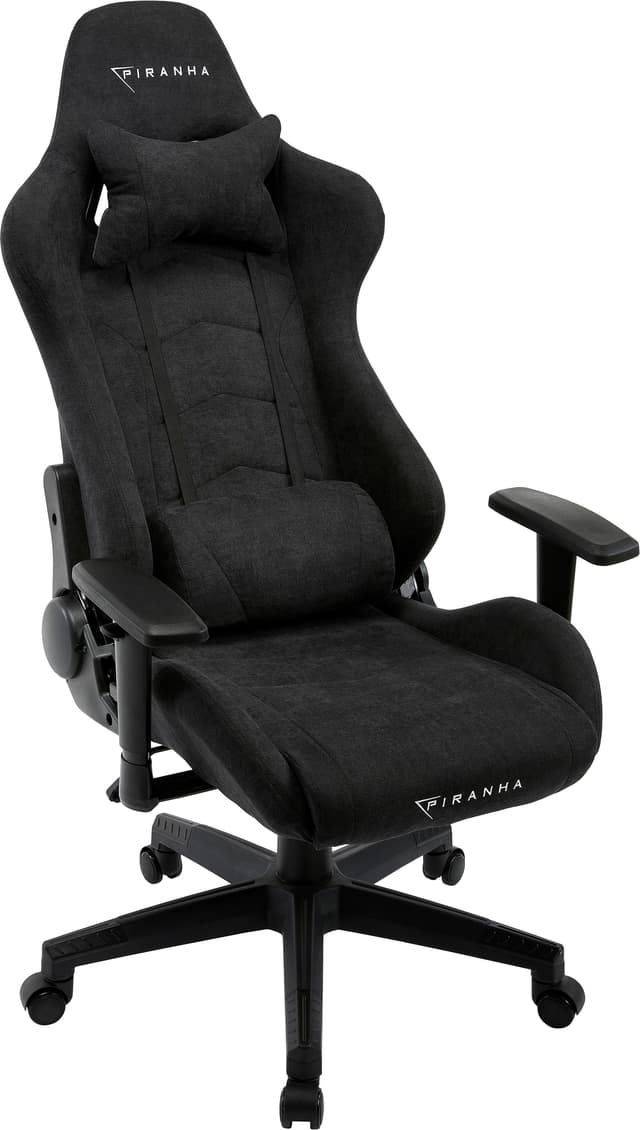 Piranha Bite Cloth Edition gaming stol (mørkegrå)
