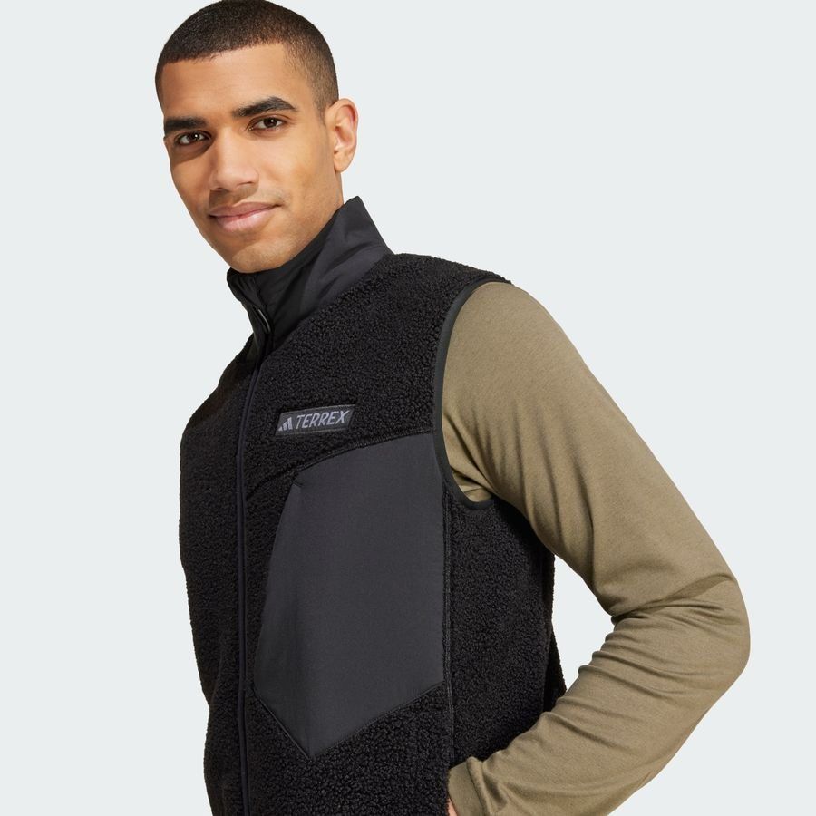 Adidas Veste sans manches molleton poils longs Terrex Xploric