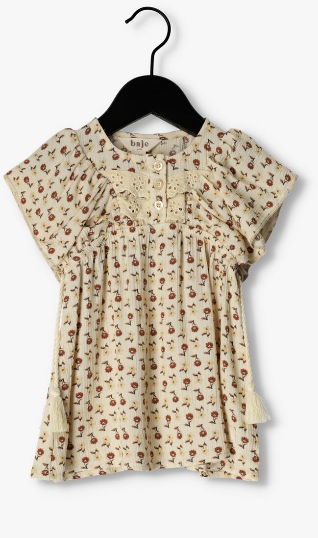BAJE STUDIO beige baje studio mini jurk dress 1