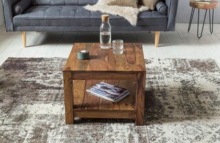 Couchtisch 60x60x45 cm braun
