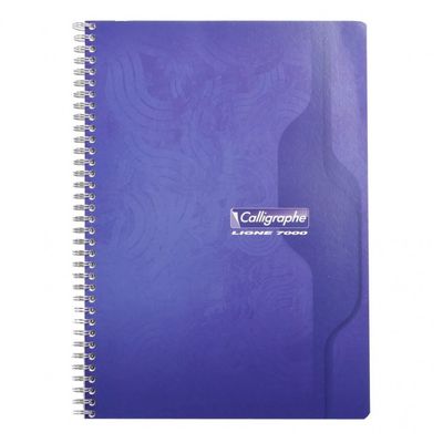 Calligraphe 7000 - Cahier reliure intégrale 21 x 29.7 cm - petits carreaux (5x5 mm) - disponible dans différentes couleurs
