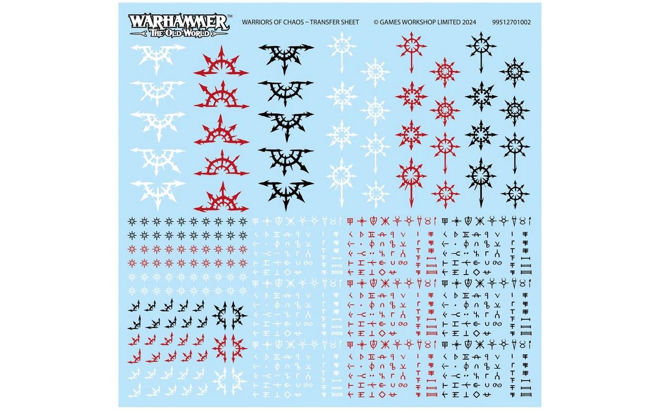 Warhammer The old World Warriors Of Chaos: Chaos WarriorsWarhammer The old World Warriors Of Chaos: Chaos Warriors Bausatz