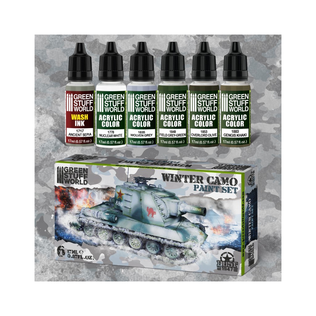 Set de Peinture - Camouflage Hiver