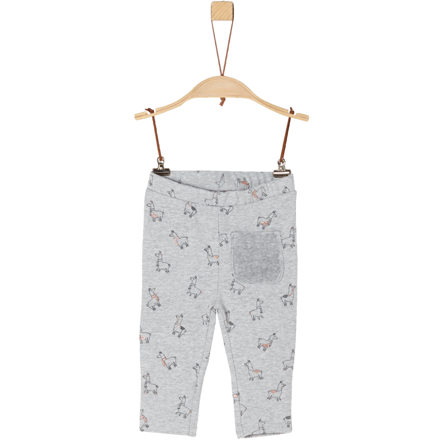 s.Oliver Girls Sweathose light grey melange