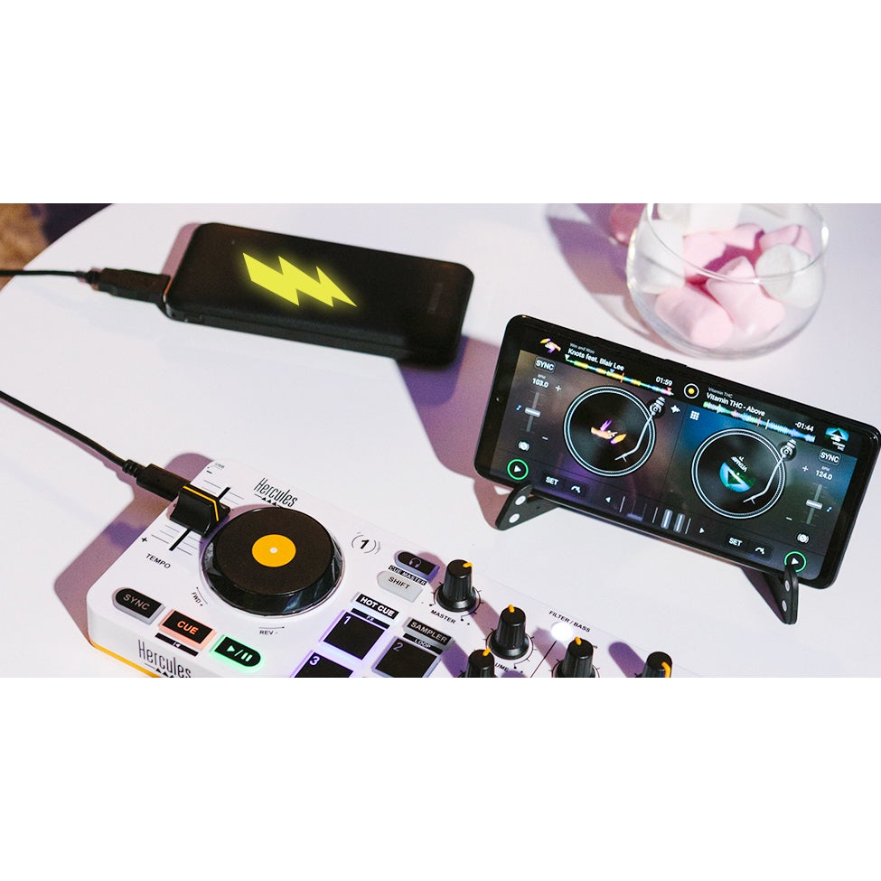 Hercules DJControl Mix Bluetooth draadloze controller voor smartphones