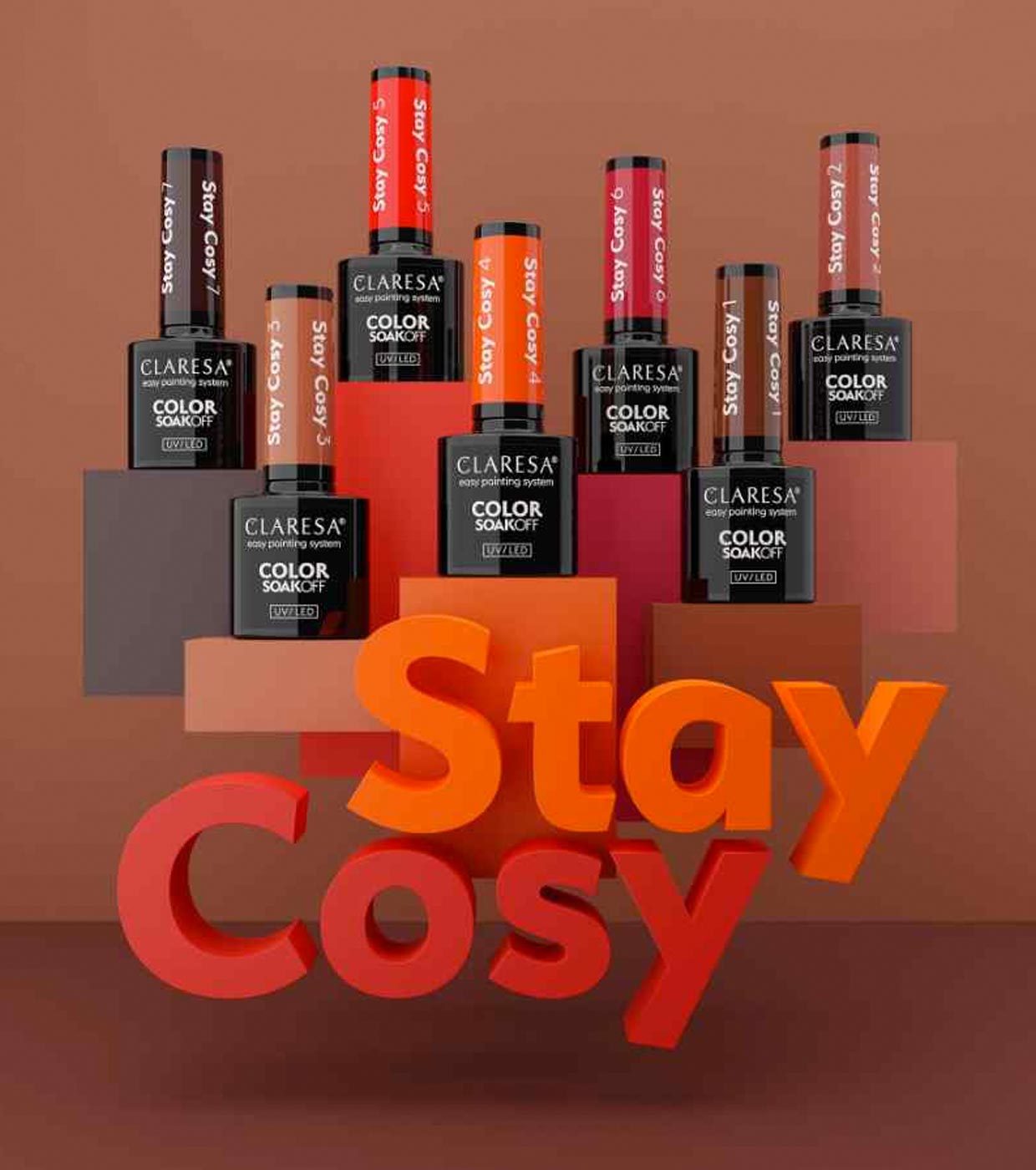 Claresa - *Stay Cosy* - Esmalte semipermanente Soak off - 06