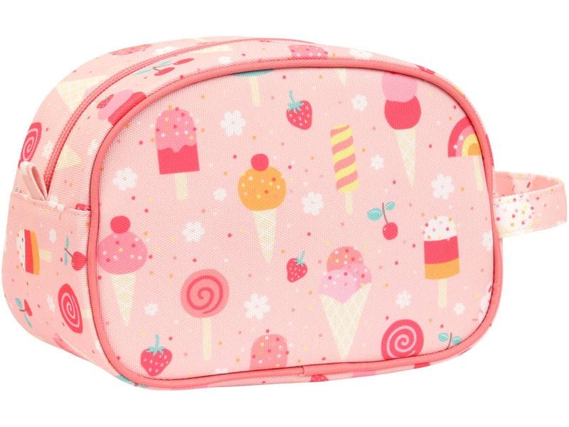 A Little Lovely Company Necessaire Ice-Cream Pink Kulturbeutel im herzigen Design