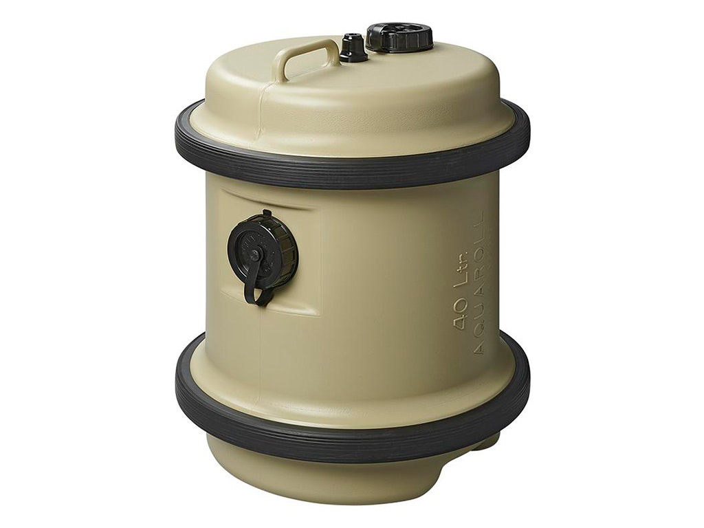 Aquaroll 40L mobiele schoonwatertank - beige