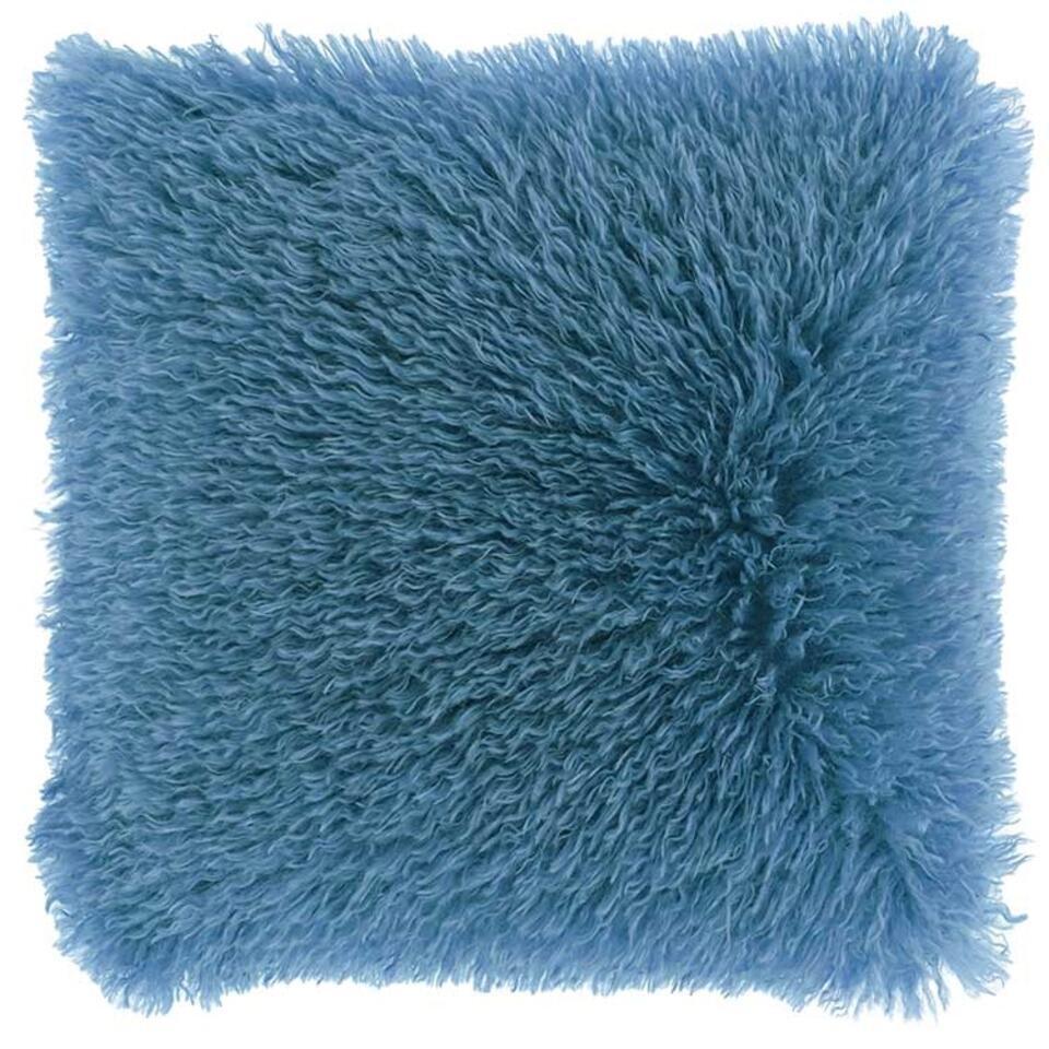 Unique Living - Sierkussen Frieda Jeans Blue -45x45cm
