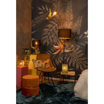 Lucide hanglamp Extravaganza Chimp zwart Ø17,6 cm