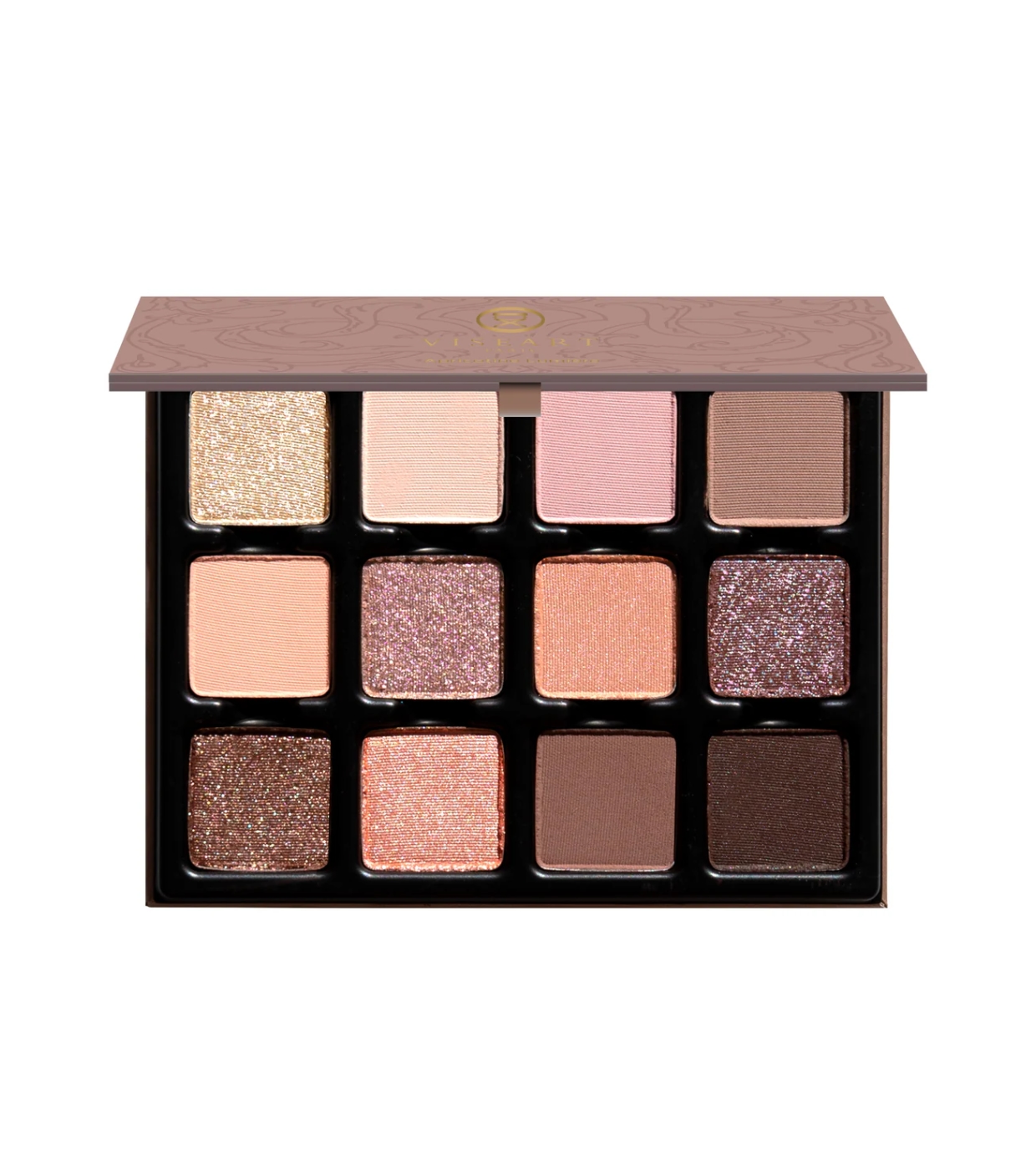 Viseart - Paleta de sombras Étendu - Apricotine Lumière