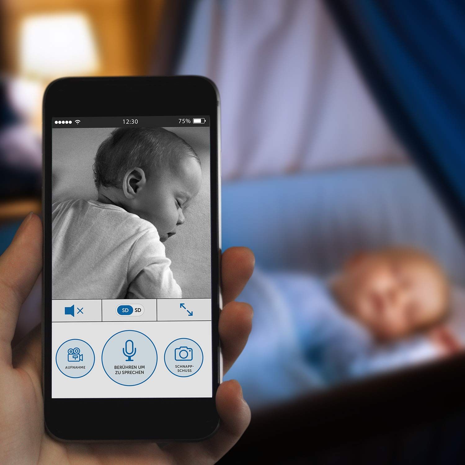 reer Video-Babyphone und IP Kamera BabyCam