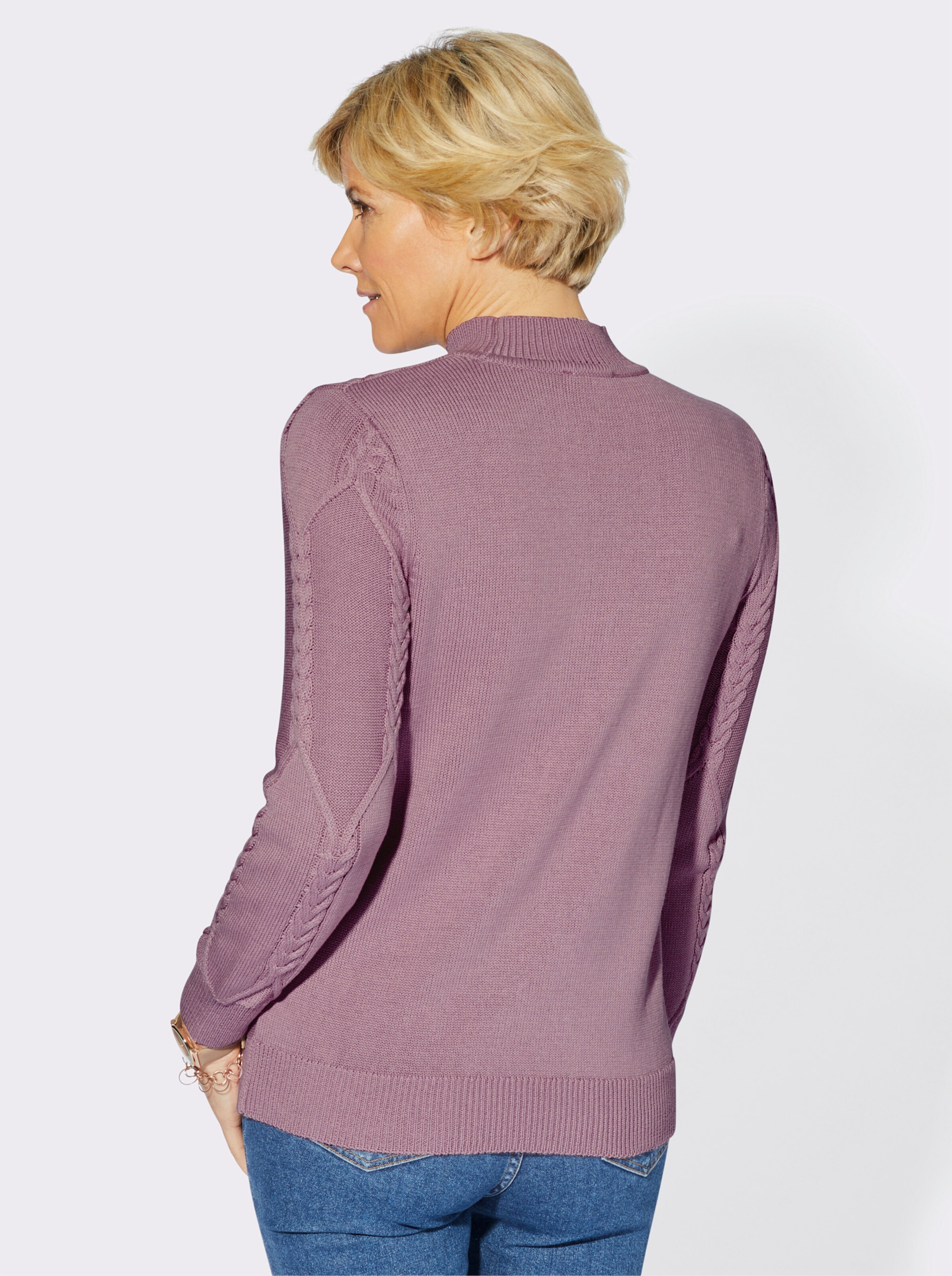 Stehkragenpullover