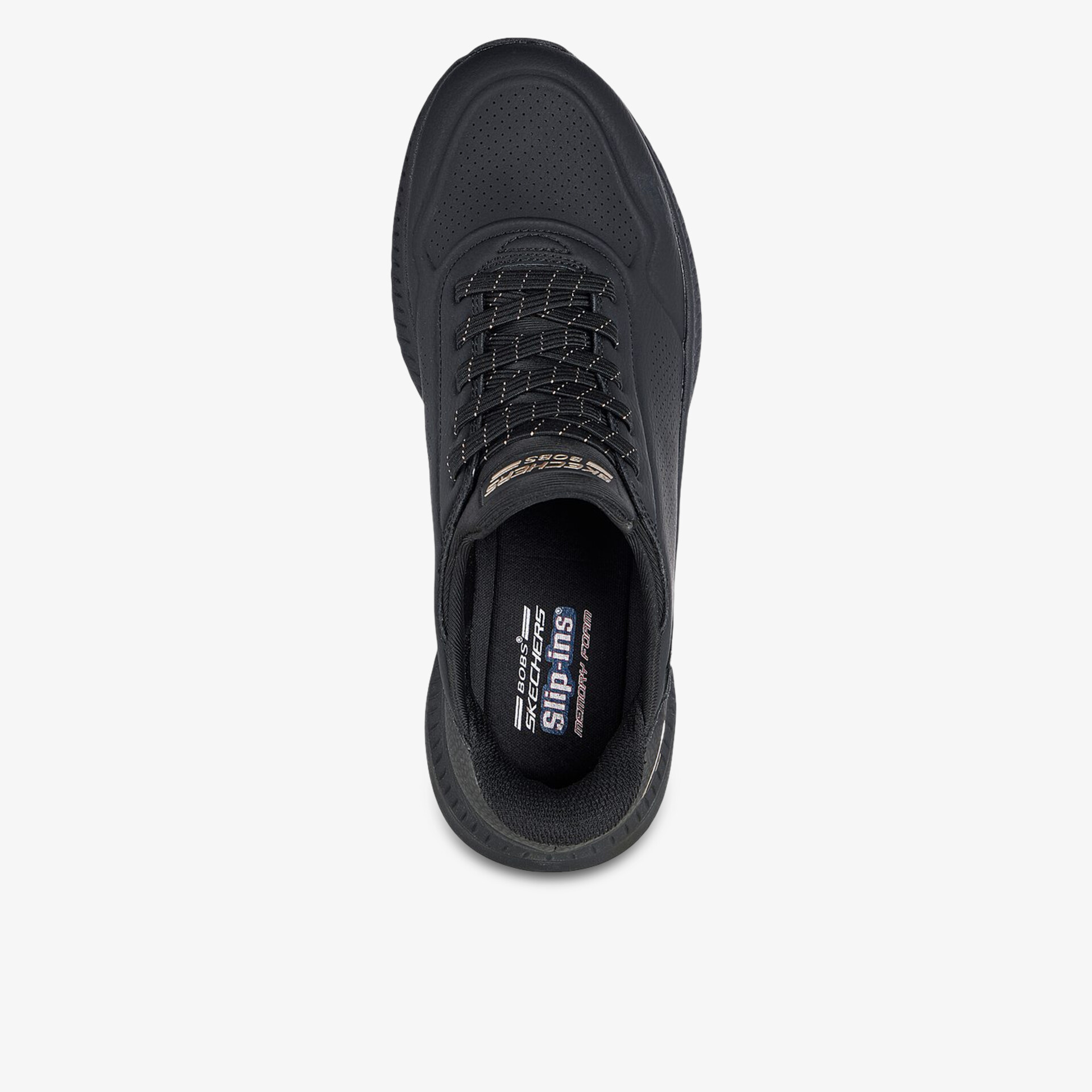 SKECHERS BOBS Squad 4 Damen Slip On schwarz