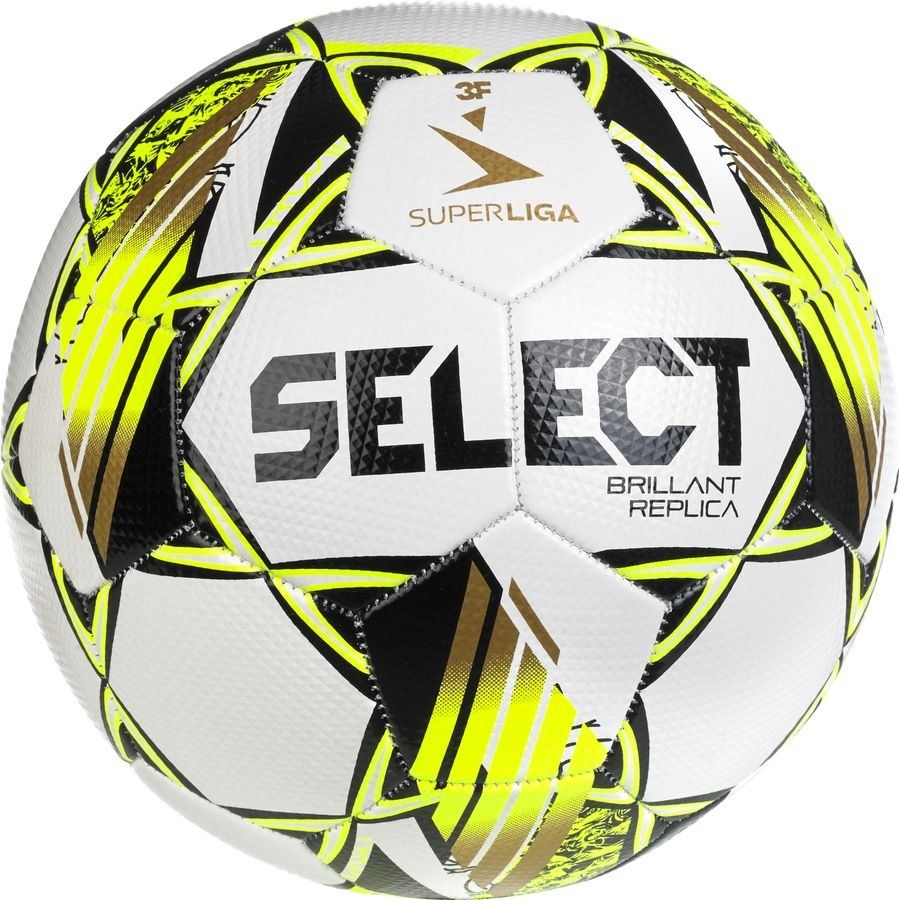 Select Ballon Brillant Replica v24 3F Superliga - Blanc/Jaune