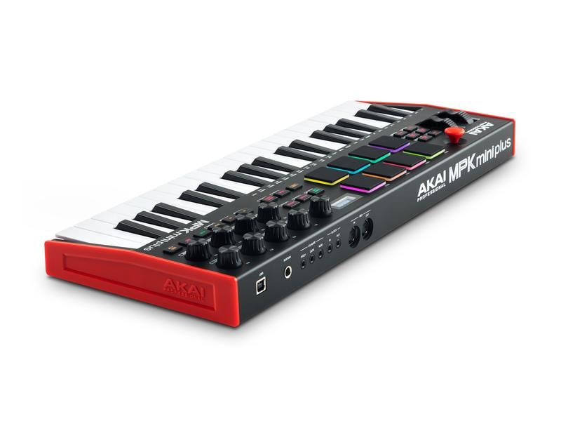 Akai Keyboard Controller MPK Mini Plus Controller für volle, kreative Kontrolle