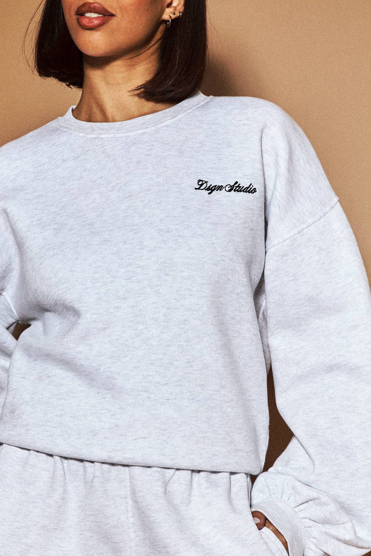 Sweat-shirt Col Rond Boxy Dsgn Studio