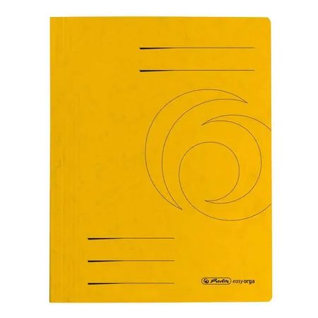 Herlitz Schnellhefter Pappe A4 gelb
