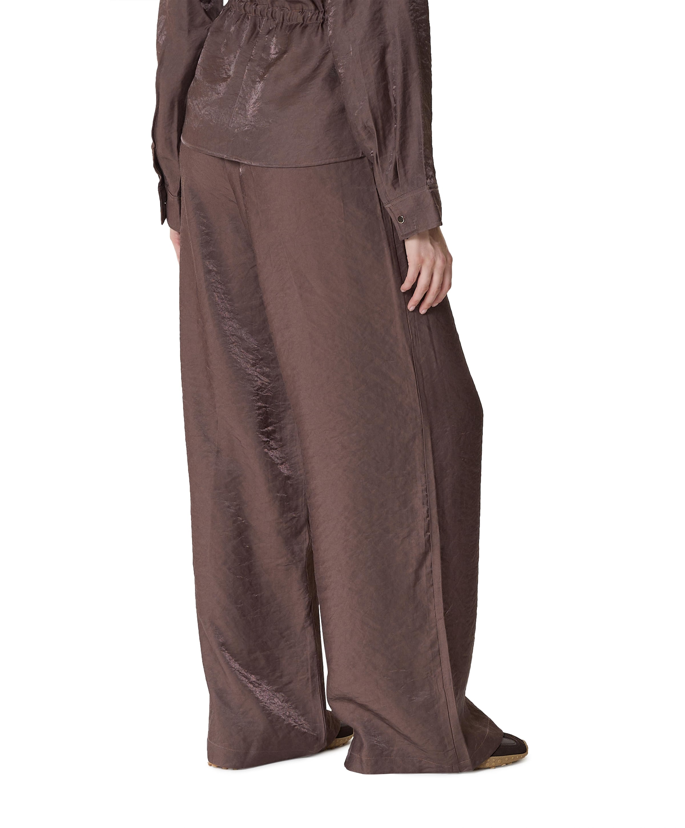 Anna 80a02-03564 dames broek bruin