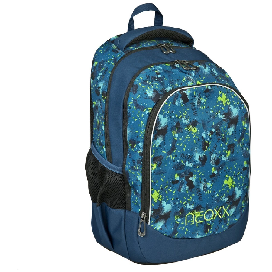 neoxx Fly Schulrucksack Petrol Extreme