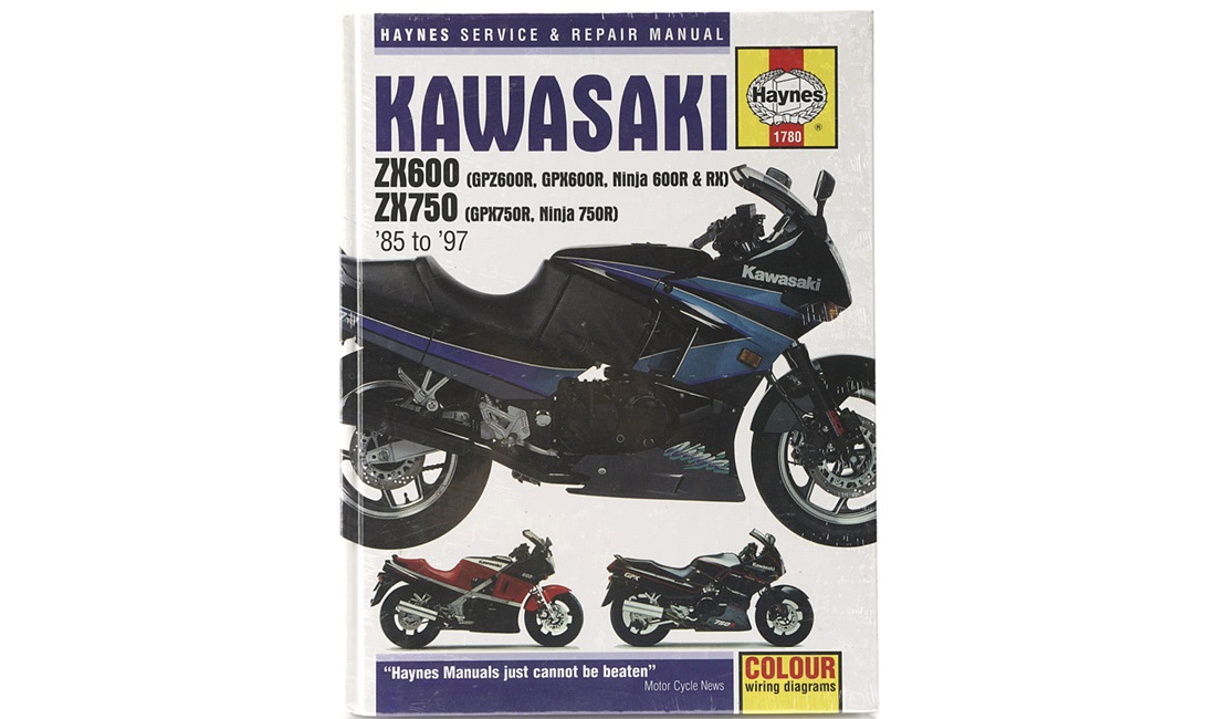 Værkstedshåndbog, ZX600/750 85-97